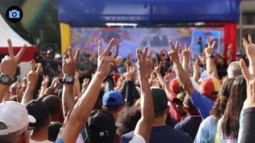 Venezuela demonstration Maduro