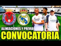¡LOS CONVOCADOS DEL MADRID PARA JUGAR ANTE LA ...