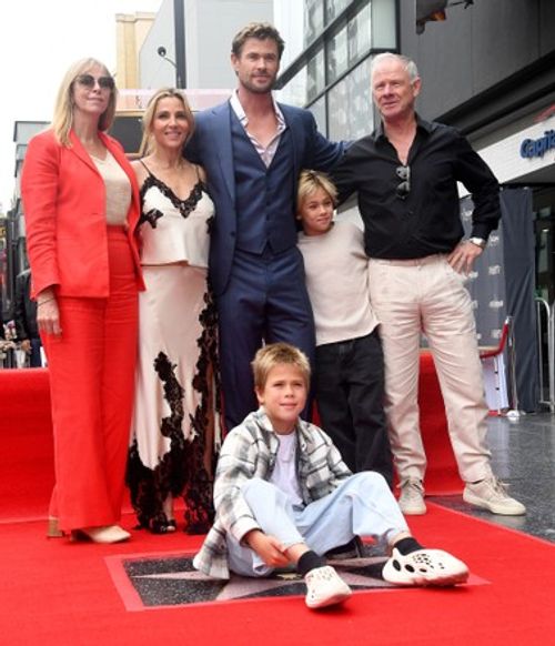 Chris Hemsworth to be Honored with a Star on the Hollywood Walk of Fame, Los Angeles, California, USA - 23 May 2024 Editorial Stock Image