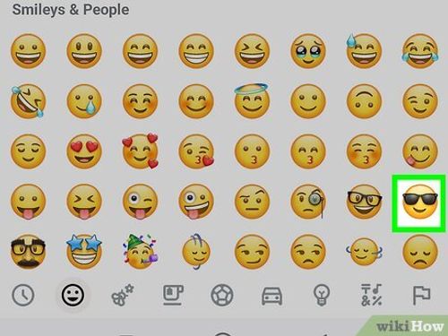Step 5 Select an emoji.