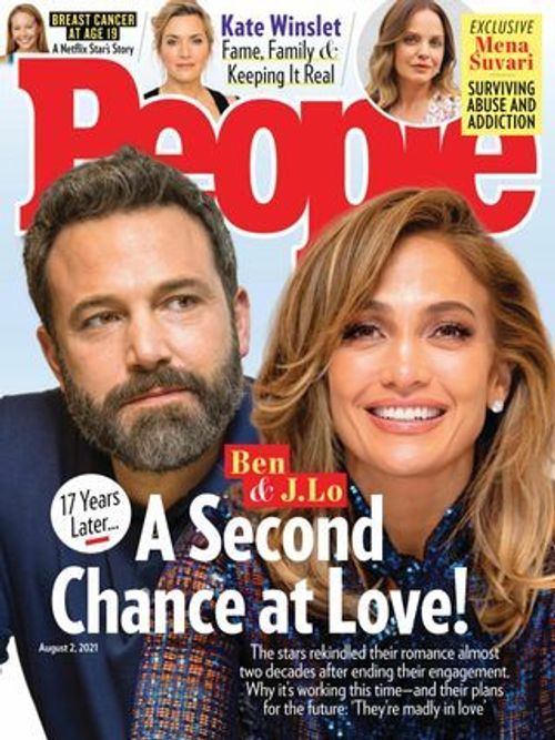 the cover of people magazine with a man and woman