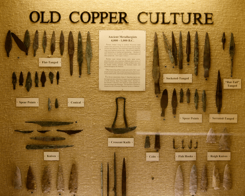 r/AlternativeHistory - Figure 8. A variety of Old Copper Culture Tools.