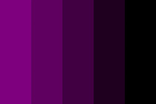 Dark shades of purple