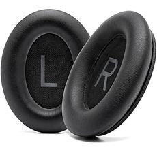 WC PadZ QC45 - Earpads for Bose QuietComfort 45 / QuietComfort Se/QuietComfort Wireless, Made by Wicked Cushions | Extra Thick Cushion | Premium Durable Stitching | Black