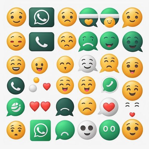 Photo free vector whatsapp emoji
