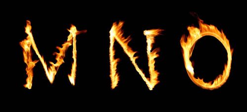 fire alphabet mno - flaming-text stock pictures, royalty-free photos & images