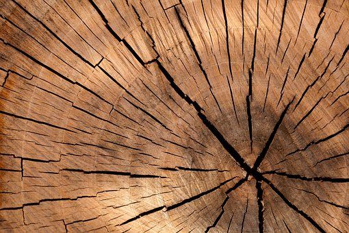 Holz-Pfeil nach oben