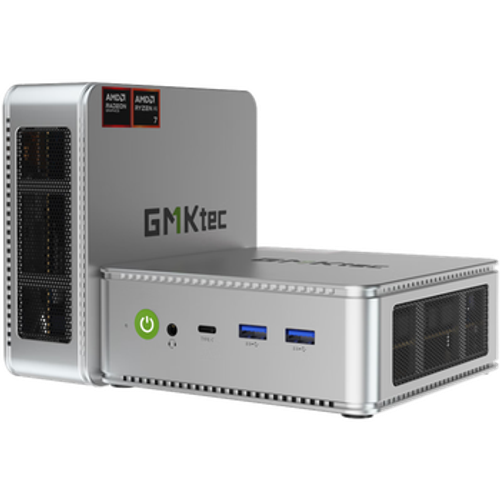 极摩客【GMK】极摩客K8 迷你主机 高性能锐龙R7 8845HS电竞游戏小型电脑商用办公mini台式机 极光银 极光银（单主机） 准系统（无内存/硬盘/系统）