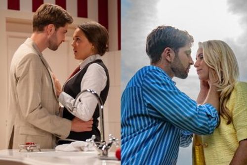 "Sturm der Liebe": Wird Henry die Falsche heiraten? - Henry (Elias Reichert, l.) liebt Maxi (Katharina Scheuba), wird aber Larissa (Vivien Wulf, r.) heiraten.