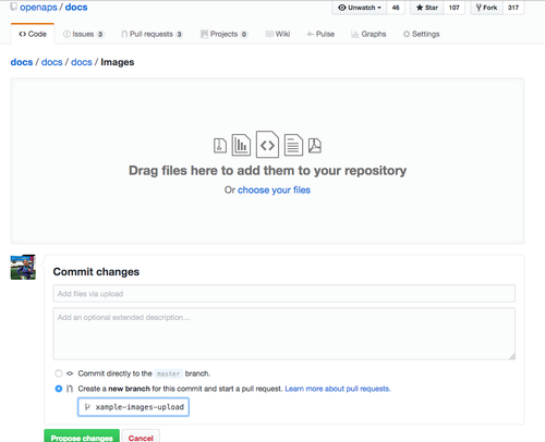 Example of uploading images in batches
