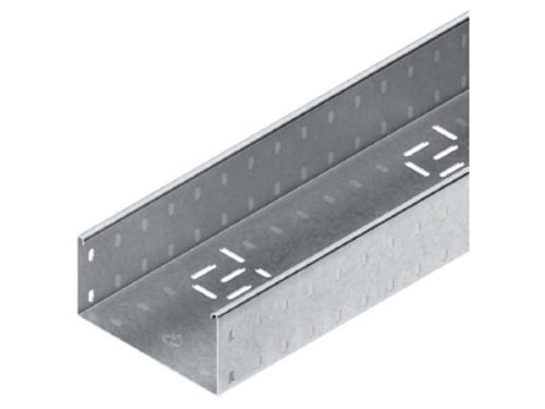 Cable tray, heavy, 3m, with combined perforation - Cable tray 100x400mm