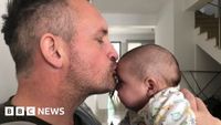 New baby and father stranded in Cyprus amid passport delay - BBC News