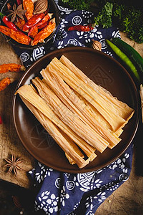 客家腐竹农家自制腐竹许嵩高清图片