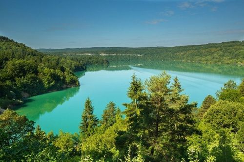 33153 lac de vouglans dans le jura