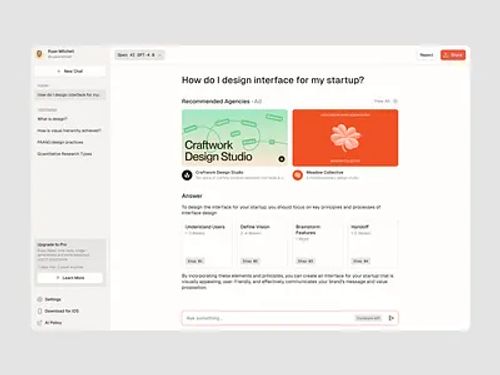 Blank UI kit is for ChatGPT ai ai chat artificial blank chat chatgpt craftwork messages sidebar ui ui design ui kit