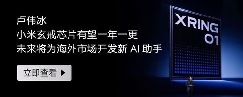 卢伟冰：小米玄戒芯片有望一年一更，未来将为海外市场开发新 AI 助手