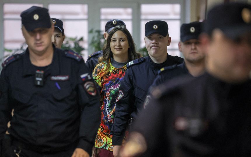 Russian Artist Alexandra Skochilenko sentenced to seven years in prison for anti-war protest