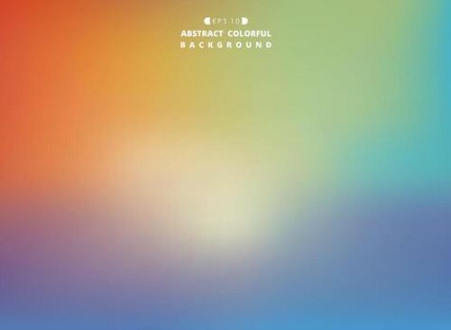 Abstract of colorful gradient mesh background. vector