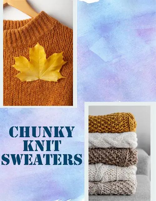 Chunky Knit Sweaters