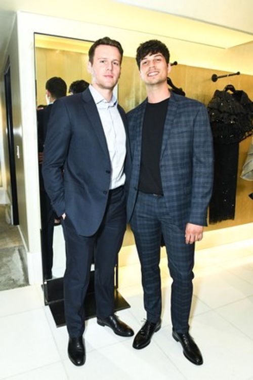 Jonathan Groff, Corey Baker