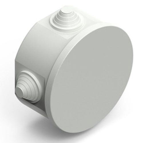 Imagen de CAJA OCTOG. PLAST. C/TAPA GRIS P/SOBREP. 2