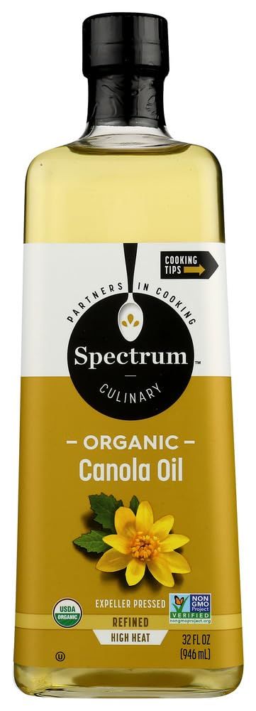 Spectrum Naturals Oil Canola Refined Organic, 32 oz
