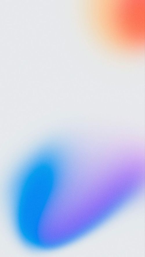 an abstract blurry image of blue and red circles on a white background with space for text