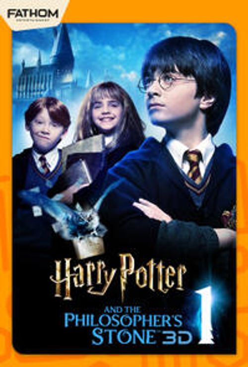 Harry Potter and the Philosopher's Stone 3D (Fathom 2025) Movie Poster