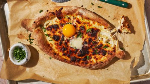 Georgian Khachapuri Pizza Hybrid