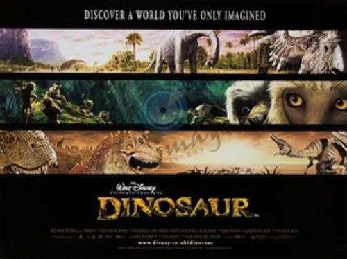 Dinosaur disney poster