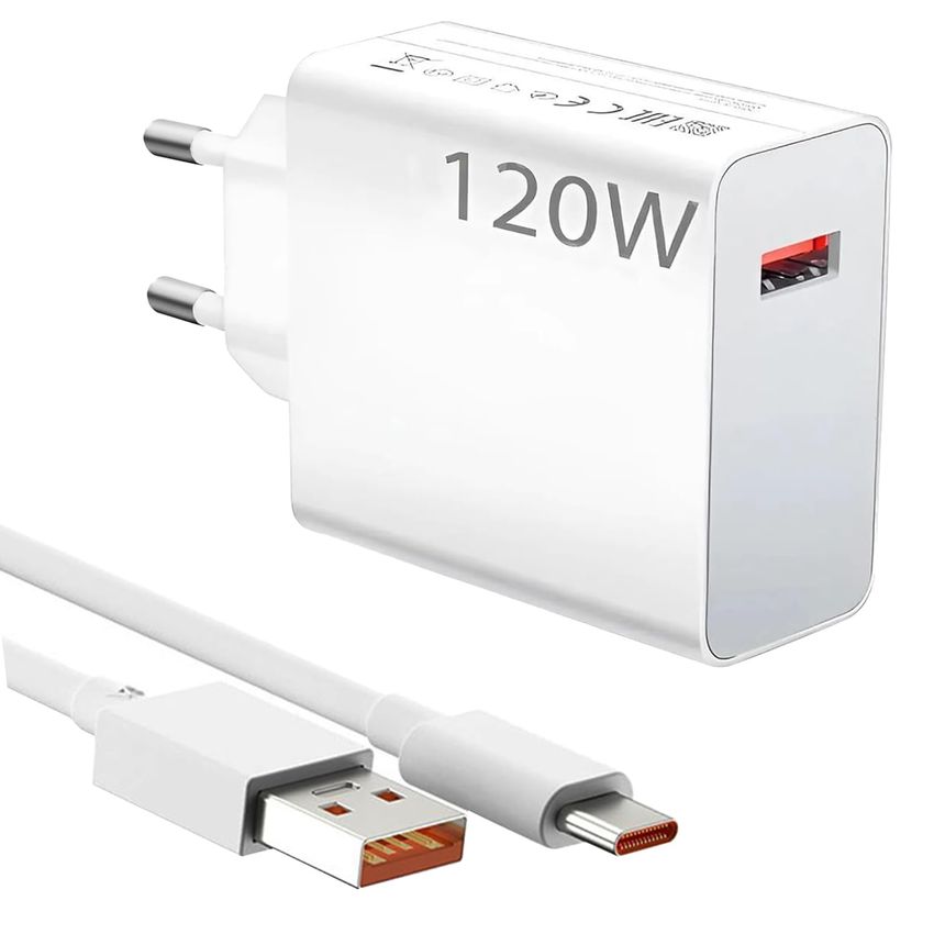 Cargador de pared a USB-a 120w