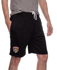 Calhoun NHL Men's Team Logo Air Mesh Shorts (Florida Panthers, Medium)