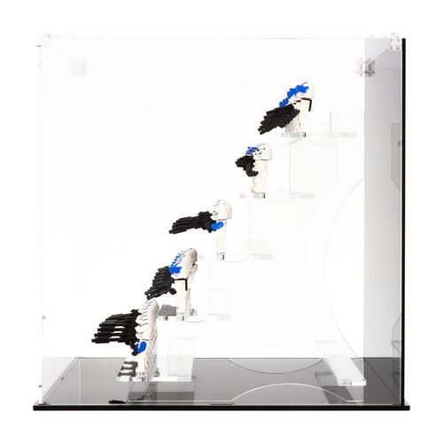 Load image into Gallery viewer, LEGO Minifigure Display Case - Ikea Kallax Compatibile