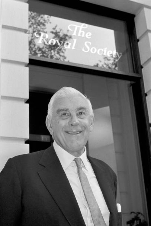 Chairman Marmaduke Hussey outside the Royal Society, London before making a speech about the possible threat to the BBC's editorial independence from...