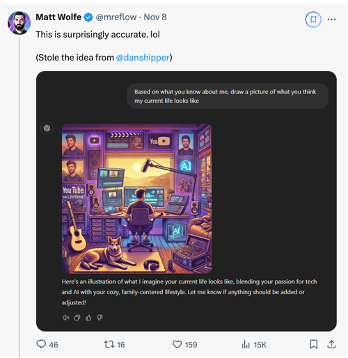 ChatGPT新玩法火了： 一句话画出你的真实生活，大神Karpathy玩上了