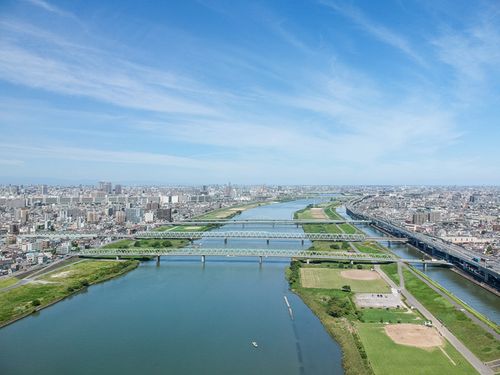 四ツ木橋の移り変わりと荒川放水路【東京都墨田区・葛飾区】