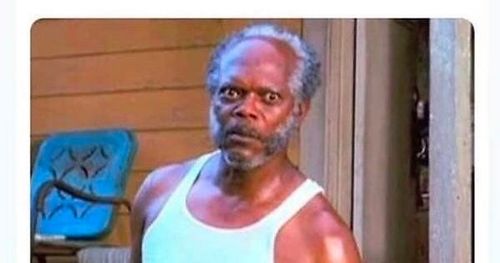 Create meme: Samuel L. Jackson meme, Samuel El Jackson view, Samuel Jackson Django