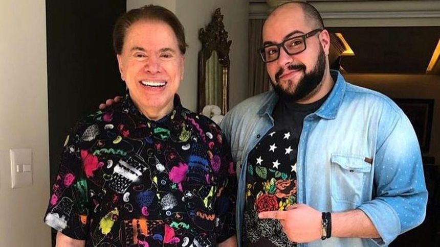 Tiago Abravanel e Silvio Santos - Instagram/ @tiagoabravanel