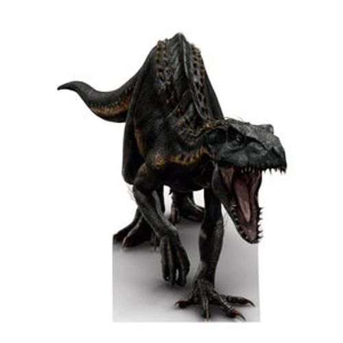 Indoraptor Jurassic World Life-Size Cardboard Cutout, Dinosaur Party Decor, Movie Prop,Kids Birthday Decoration,Dinosaur Birthday Invitation