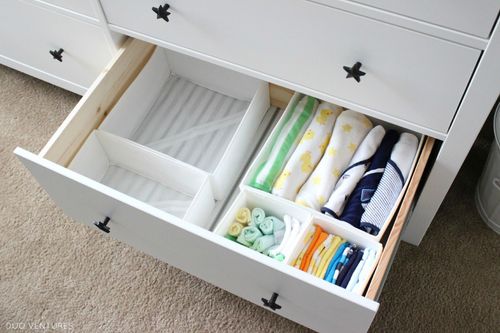 Organize Your Nursery with the Custom IKEA Hemnes Dresser