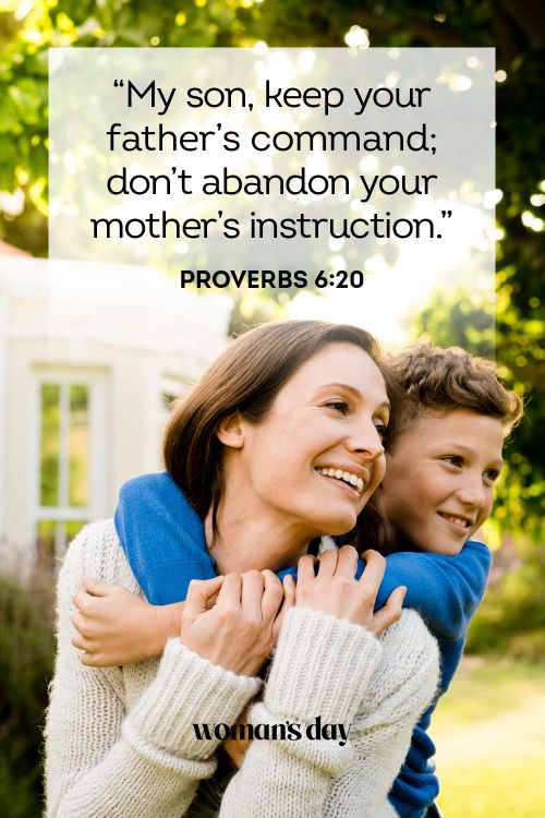 bible verses about family  proverbs 6 20