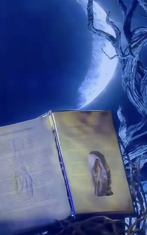 蔡依林的「真相之書」本來應該是一頁頁翻開，卻突然整個大外翻。圖／摘自微博