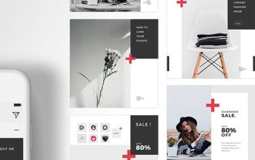 Plus - Pack Social Media Template