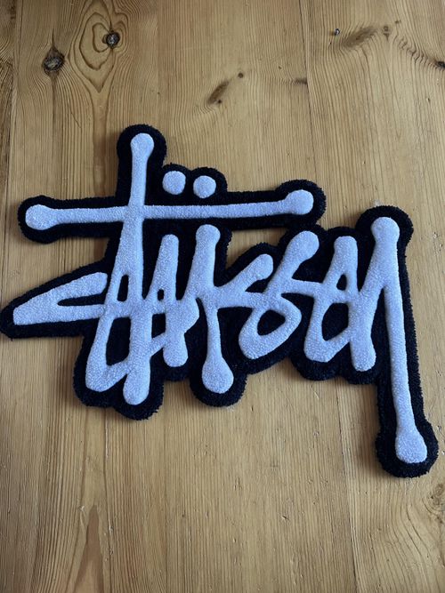 r/stussy - Stussy logo rug with raised text I recently made