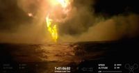 Dramatic Footage Shows SpaceX Starship Exploding After Crashing Into the Ocean