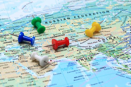 map of world - iran-map stock pictures, royalty-free photos & images