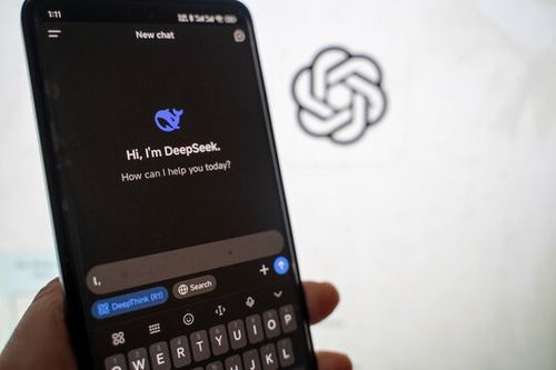 chongqing,china-Jan 28th 2025: Chinese AI company deepseek compete with US openAI chatgpt.