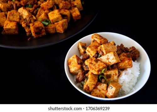 Mapo tofu with Chinese douban paste