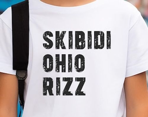 Skibidi Ohio Rizz Unisex Short Sleeve Tee | Funny shirt | Teacher Gift | Father's Day | Middle School shirt | Rizzler Boy | Teen Hoodie