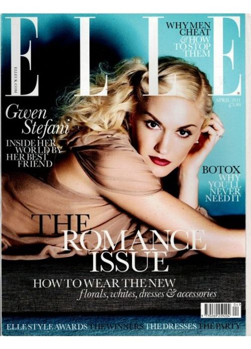 Elle Magazine April 2011 Gwen Stefani cover